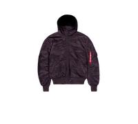Alpha Industries MA-1 Hooded Giacche Bomber Taglia L - Prugna
