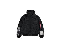 Alpha Industries MA-1 Hooded Studio Giacche invernali Taglia XL - Nero