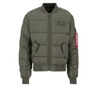 ALPHA INDUSTRIES Giacca invernale oliva / arancione / rosso / nero / bianco, Taglia M