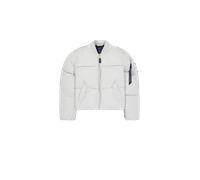 Alpha Industries MA-1 Puffer UV Loose Giacche Bomber Taglia M - Grigio