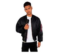 ALPHA INDUSTRIES Giacca di mezza stagione 'MA-1' nero Uomo ALPHA INDUSTRIES S