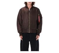 Alpha Industries - Ma-1 Reversible Bomber - - Jackets - Uomo - Marrone - M