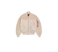 Alpha Industries MA-1 Teddy Giacche Bomber Taglia 3XL - Beige
