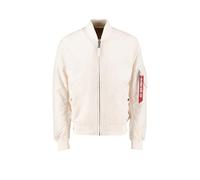 Alpha Industries MA-1 TT Bomber Jacket per Uomo Jet Stream White