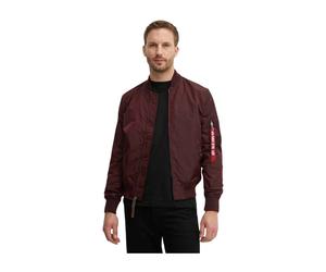 Alpha Industries - Ma-1 TT Bomber Leggero - - Jackets - Uomo - Rosso - S