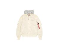 Alpha Industries MA-1 TT Hood Giacche Bomber Taglia S - Bianco