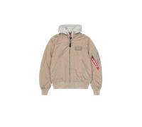Alpha Industries MA-1 TT Hood Light Giacche Bomber Taglia 2XL - Beige