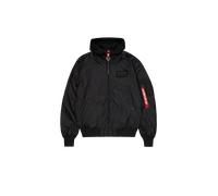 Alpha Industries MA-1 TT Hood Light Giacche Bomber Taglia 2XL - Nero