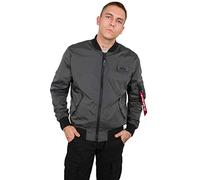 Alpha Industries MA-1 TTC Giacca bomber da uomo Greyblack