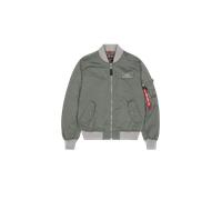 Alpha Industries MA-1 TTC Light Slim Giacche Bomber Taglia S - Verde vintage/Argento