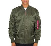 Alpha Industries MA-1 VF 59 Giacca bomber lunga da Uomo Dark Green