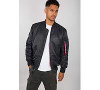 Alpha Industries MA-1 VF 59 Giacca bomber lunga da Uomo Iron Grey