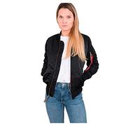 Alpha Industries Ma-1 Vf 59 Jacket Nero S Donna