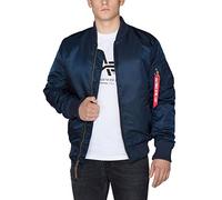 Alpha Industries MA-1 VF 59 Long Giacca Blau