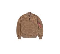 Alpha Industries MA-1 VF 59 Long Giacche Bomber Taglia 2XL - Grigio-marrone