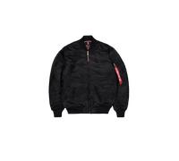 Alpha Industries MA-1 VF 59 Long Giacche Bomber Taglia L - Nero