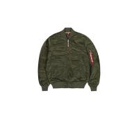 Alpha Industries MA-1 VF 59 Long Giacche Bomber Taglia L - Verde scuro