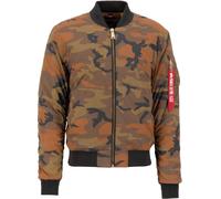Alpha Industries MA-1 VF 59 Reflective Camo Giacca, arancione, taglia M per maschi