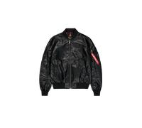 ALPHA INDUSTRIES Giacca di mezza stagione rosso / nero / bianco, Taglia M