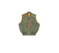 Alpha Industries MA-1 Vintage Vest Giacche Bomber Taglia M - Verde oliva
