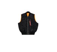 Alpha Industries MA-1 Vintage Vest Giacche Bomber Taglia S - Nero