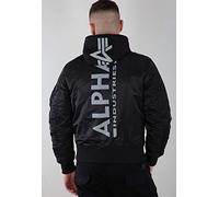 Bomber Alpha Industries MA-1 ZH back print Noir L
