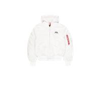 Alpha Industries Ma-1 Zh Back Print Jacket Bianco M Uomo