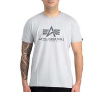 Alpha Industries Basic Big Logo T-Shirt Magliette Taglia 3XL - Grigio