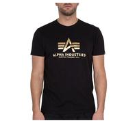 Alpha Industries Maglietta A Maniche Corte Basic Foil Print