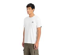 ALPHA INDUSTRIES Maglietta nero / bianco Uomo - Streetwear - Maglie e T-shirt - T-shirt ALPHA INDUSTRIES M