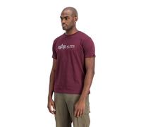 Alpha Industries Alpha Label T-Shirt Magliette Taglia S - Rosso