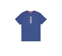 Alpha Industries Alpha Puff Print T-Shirt Magliette Taglia XL - Viola