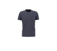Alpha Industries Backprint T-Shirt Magliette da uomini Taglia XL - Grigio scuro/Nero