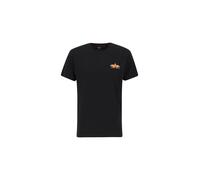 ALPHA INDUSTRIES Maglietta arancione / nero / bianco, Taglia L