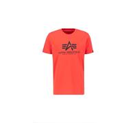 Alpha Industries Maglietta Basic da Uomo T-Shirt, Radiant Red, XL