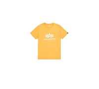 Alpha Industries Maglietta Basic da Uomo Tangerine