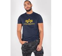 Alpha Industries Maglietta basic New Navy XS Blu