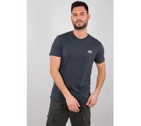 Alpha Industries Maglietta Basic Small Logo Blu Navy L Blu