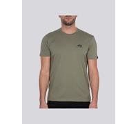 Alpha Industries Maglietta Basic Small Logo Olive S Verde
