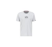Alpha Industries Basic Mid Logo T-Shirt Magliette Taglia 3XL - Grigio