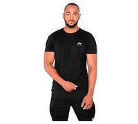 Alpha Industries Maglietta Basic T Small Logo per Uomo Black