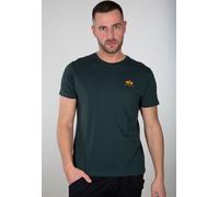 Alpha Industries Maglietta Basic T Small Logo / Unisex Petrol scuro XS Blu