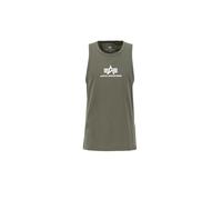 Alpha Industries Maglietta Basic Tank da Uomo Dark Olive