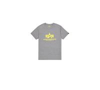 Alpha Industries Maglietta Basic Uomo Charcoal Heather