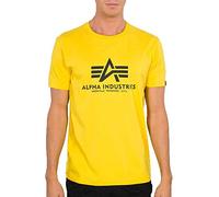 Alpha Industries Maglietta Basic Uomo Empire Yellow