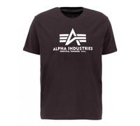 Alpha Industries Basic T-Shirt Magliette da uomini Taglia S - Marrone scuro