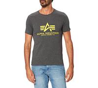 Alpha Industries Maglietta Basic Uomo T-Shirt, Erica Carbone, XL