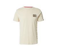ALPHA INDUSTRIES Maglietta beige / marrone / offwhite Uomo ALPHA INDUSTRIES L beige / marrone / offwhite