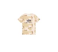 ALPHA INDUSTRIES Maglietta beige / nudo Uomo ALPHA INDUSTRIES S