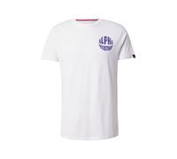 Alpha Industries Logo Backprint T-Shirt Magliette Taglia L - Bianco
